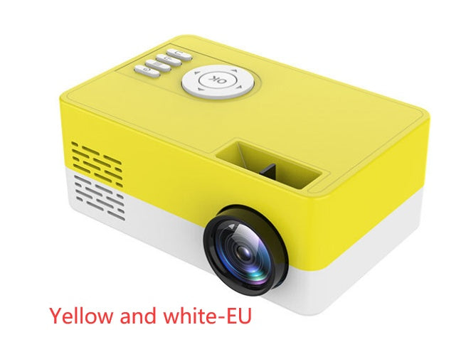 Home Entertainment Mini Projector Handheld LED Projector
